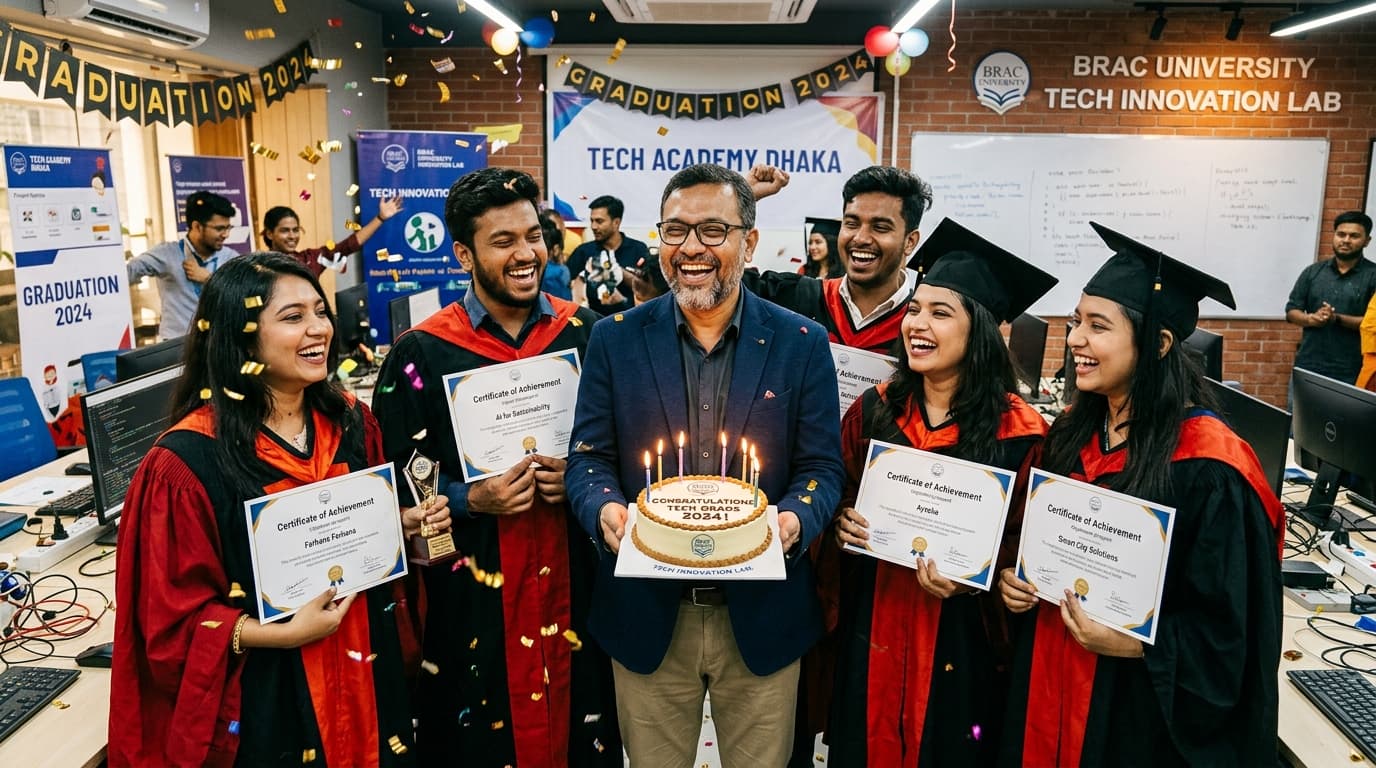 Cohort Graduation & Cake Celebration
